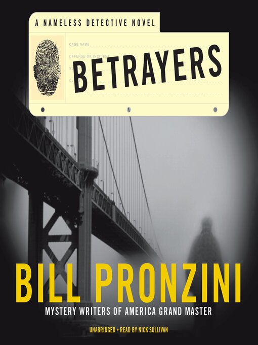 Title details for Betrayers by Bill Pronzini - Wait list